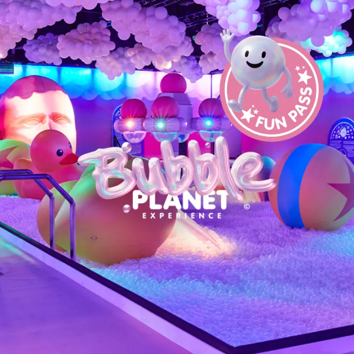 Bubble Planet Fun Pass: Your 6-Month Unlimited Access to Bubble Planet Washington DC!