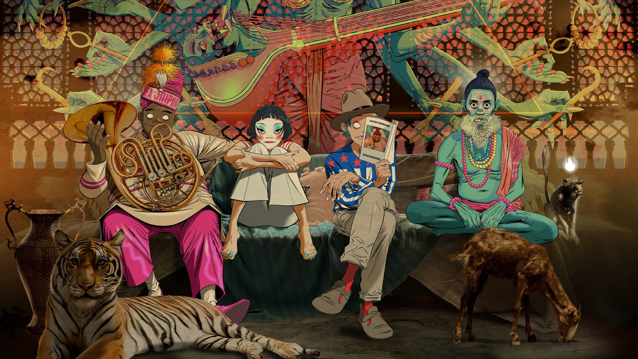 Cover image for Gorillaz - The Mountain Tour