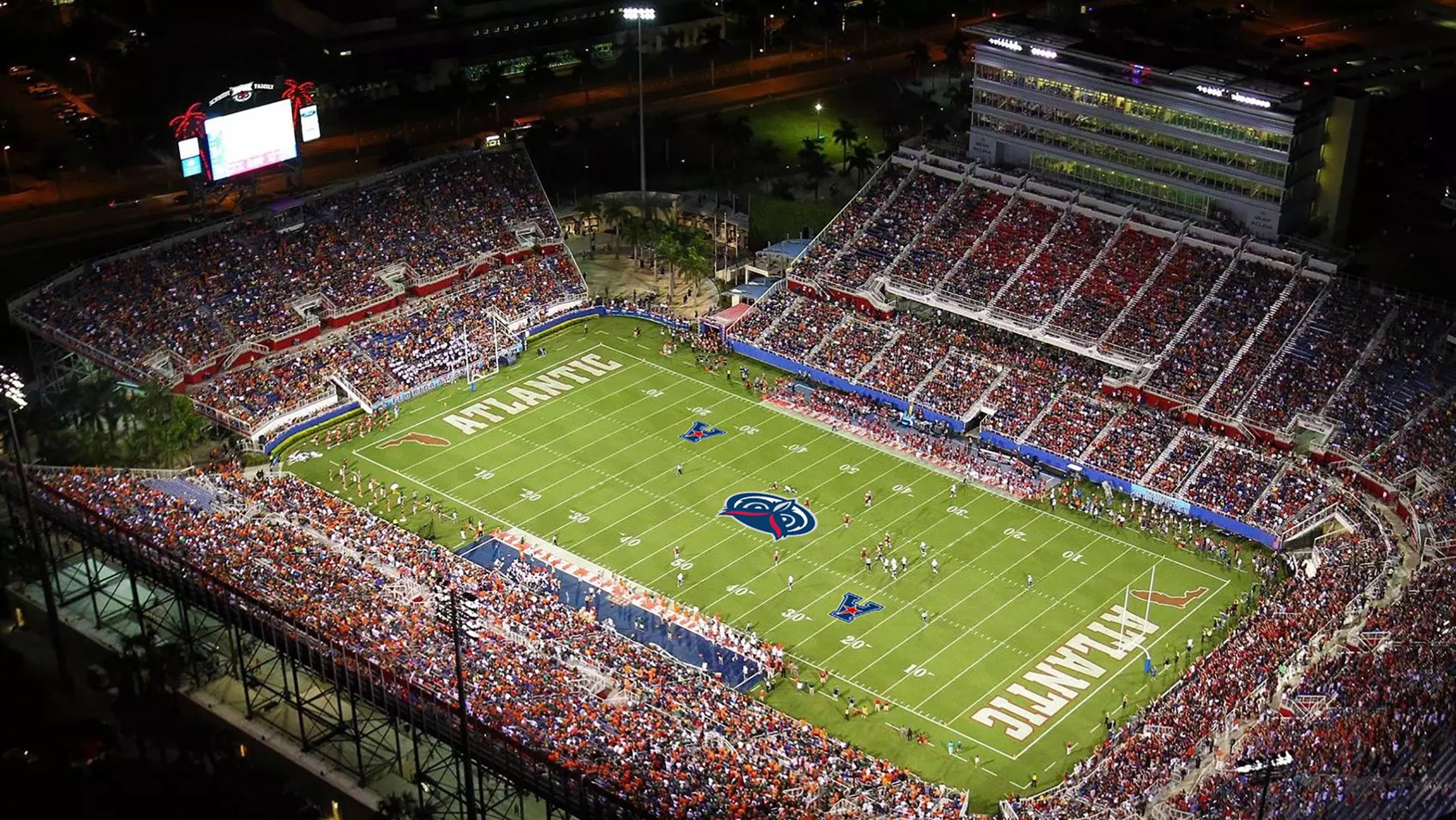 Cover image for Florida Atlantic University Owls Football vs. South Florida Bulls Football