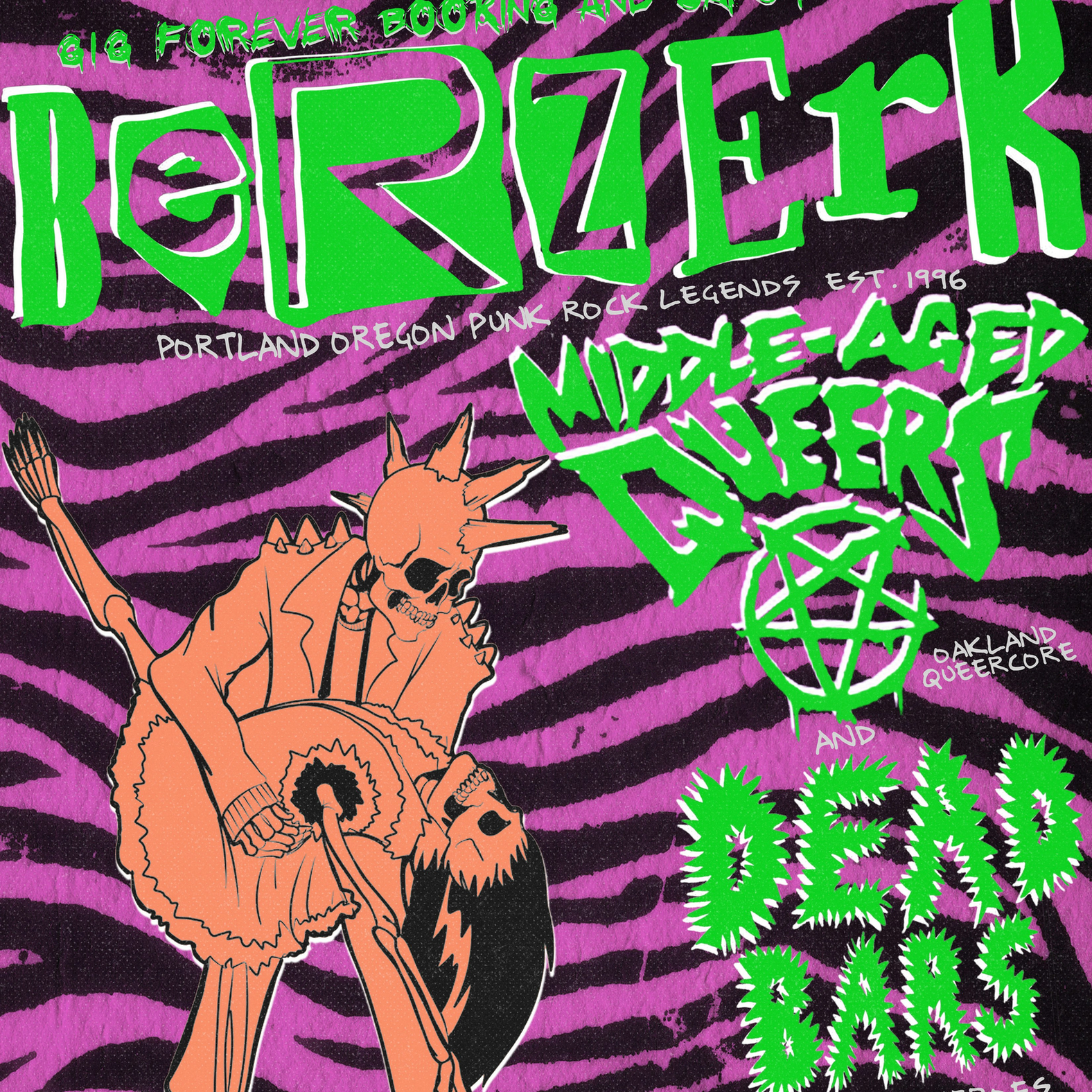 Cover image for Berzerk, Middle-Aged Queers, Dead Bars