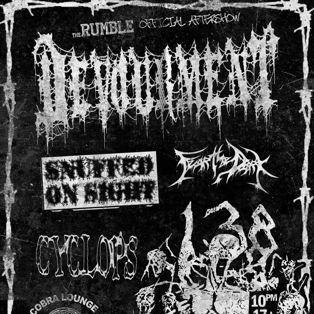 Cover image for Official Rumble Aftershow: Devourment / Snuffed On Sight / Fear of Dark / Cyclops