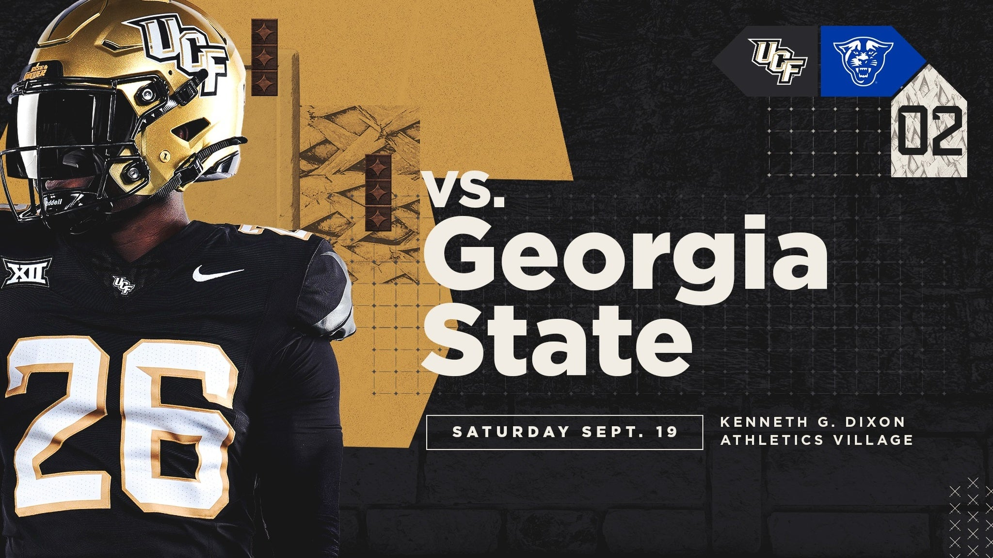 Cover image for UCF Knights vs. Georgia State Panthers