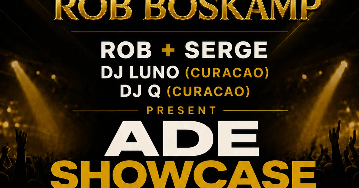 Cover image for Born House Records Showcase 2026 — ADE