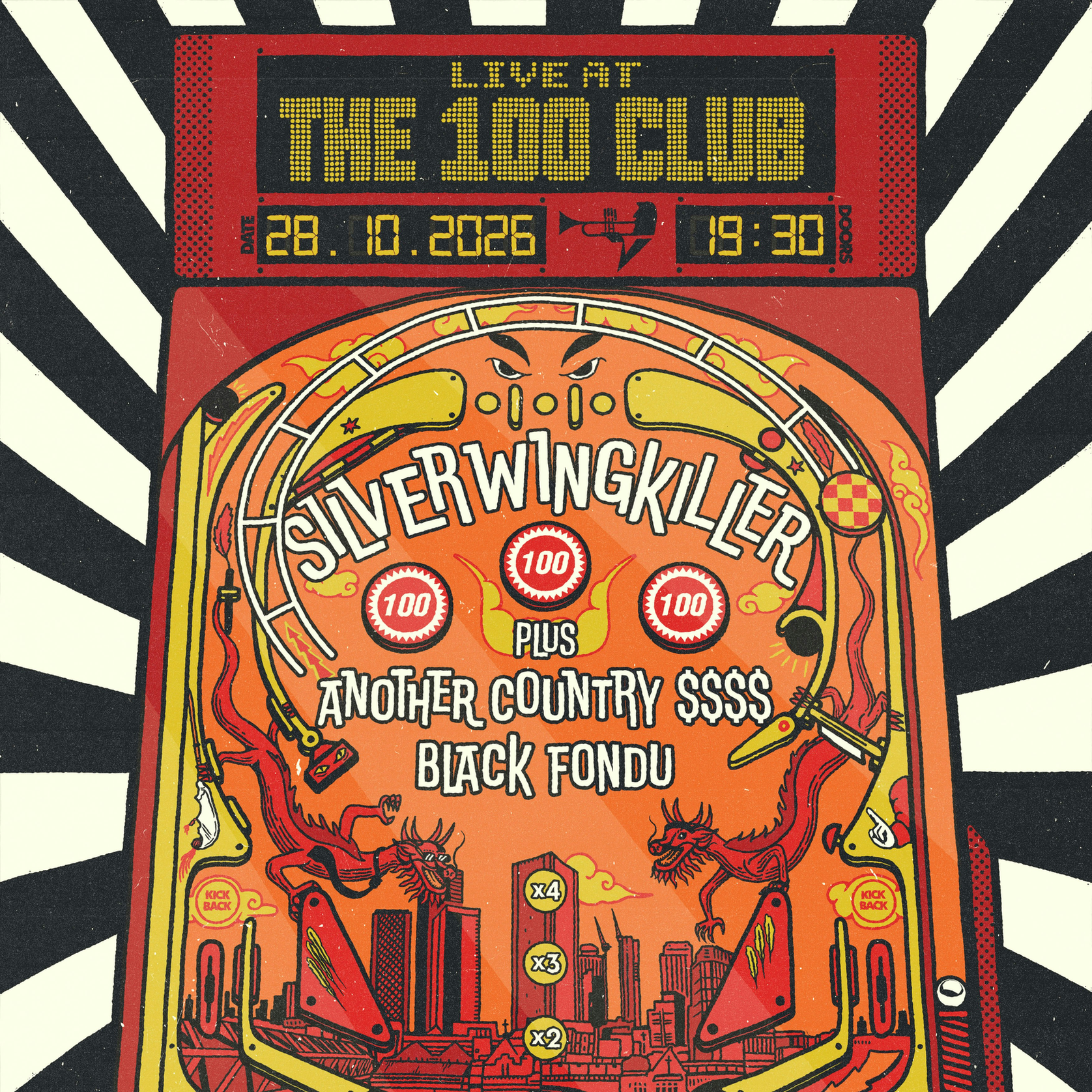 Cover image for Silverwingkiller + Another Country $$$$ + Black Fondu