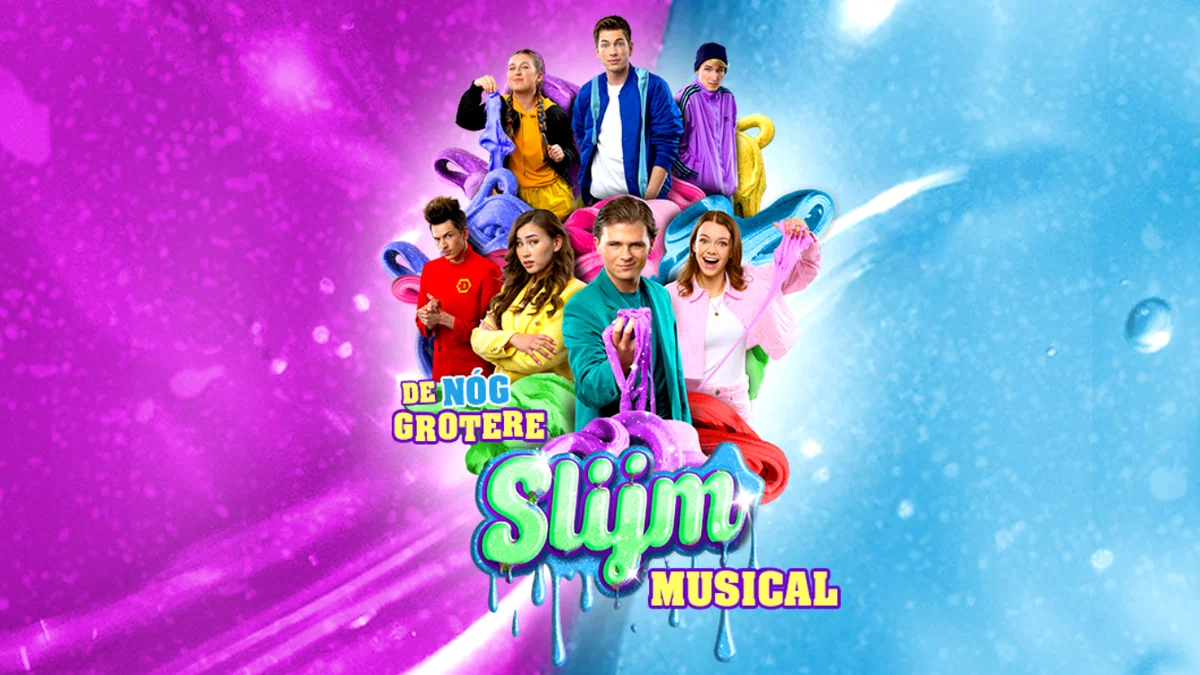 Cover image for De Nog Grotere Slijmmusical (6+) - Slijm is terug! Groter, spectaculairder en met nog meer slijm!