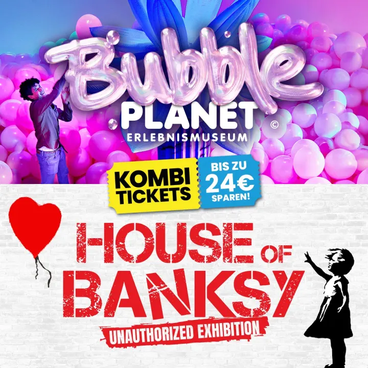 Cover image for BUBBLE PLANET & HOUSE OF BANKSY