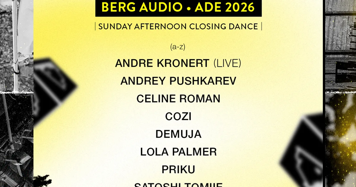 Cover image for Berg Audio — ADE
