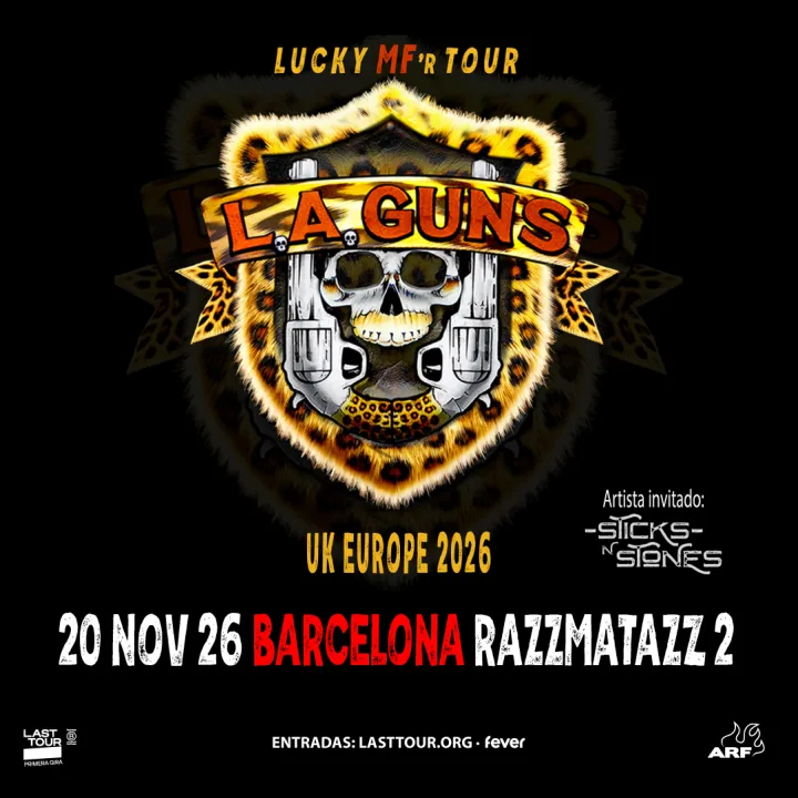 Cover image for L.A. Guns at Razzmatazz 2, Barcelona 2026