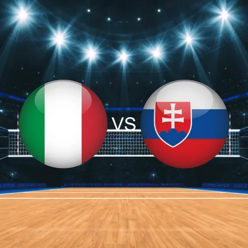 Cover image for Italy vs Slovakia CEV EuroVolley