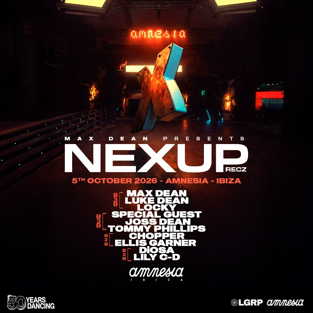 Cover image for Max Dean presents NEXUP Ibiza