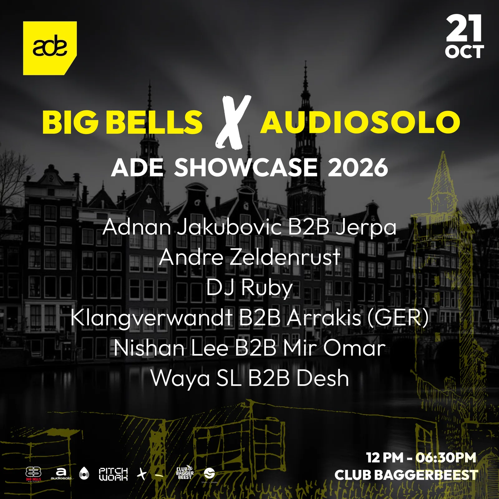 Cover image for Big Bells x Audiosolo ADE 2026